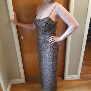 Sparkle Leopard Gown